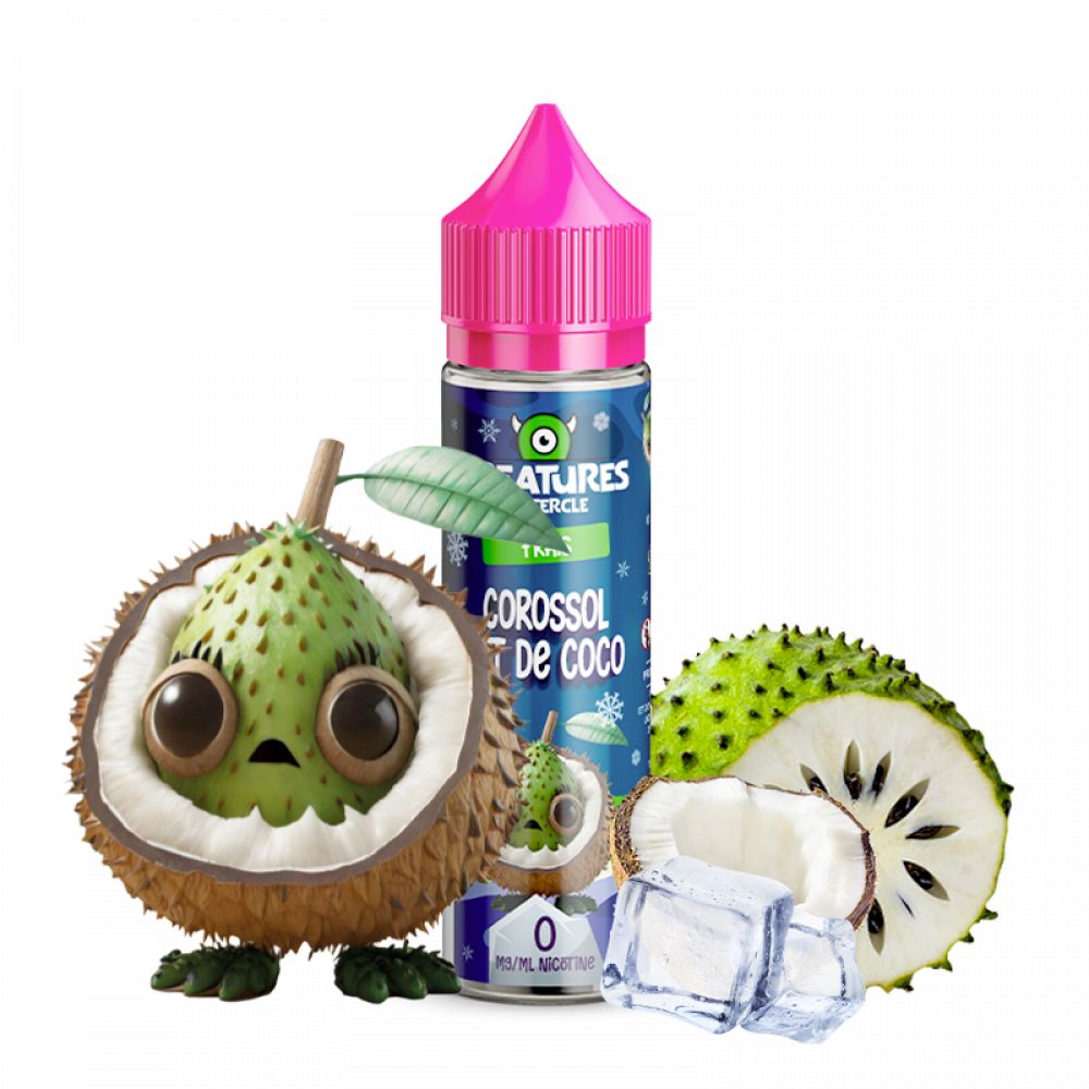 CREATURE - COROSSOL LAIT DE COCO - 50ML - 0MG