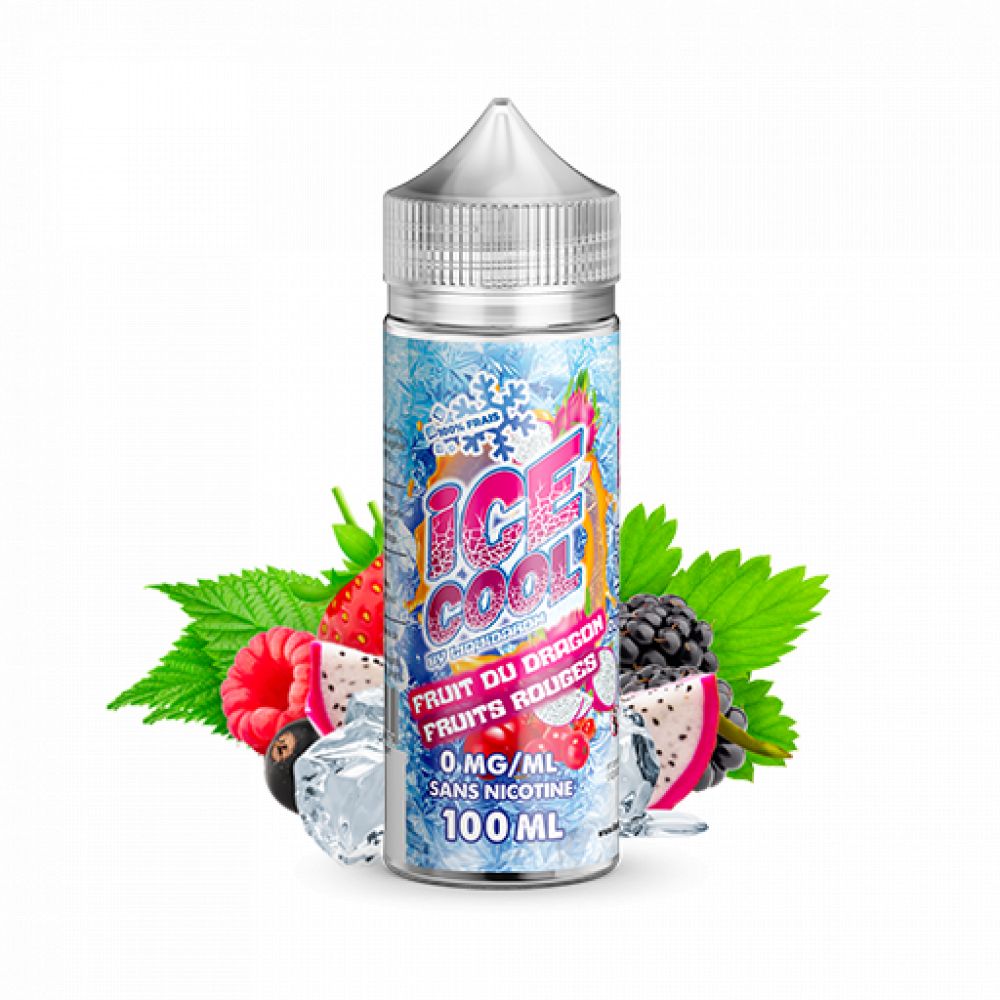 ICE COOL - FRUIT DU DRAGON FRUITS ROUGES - 100ML