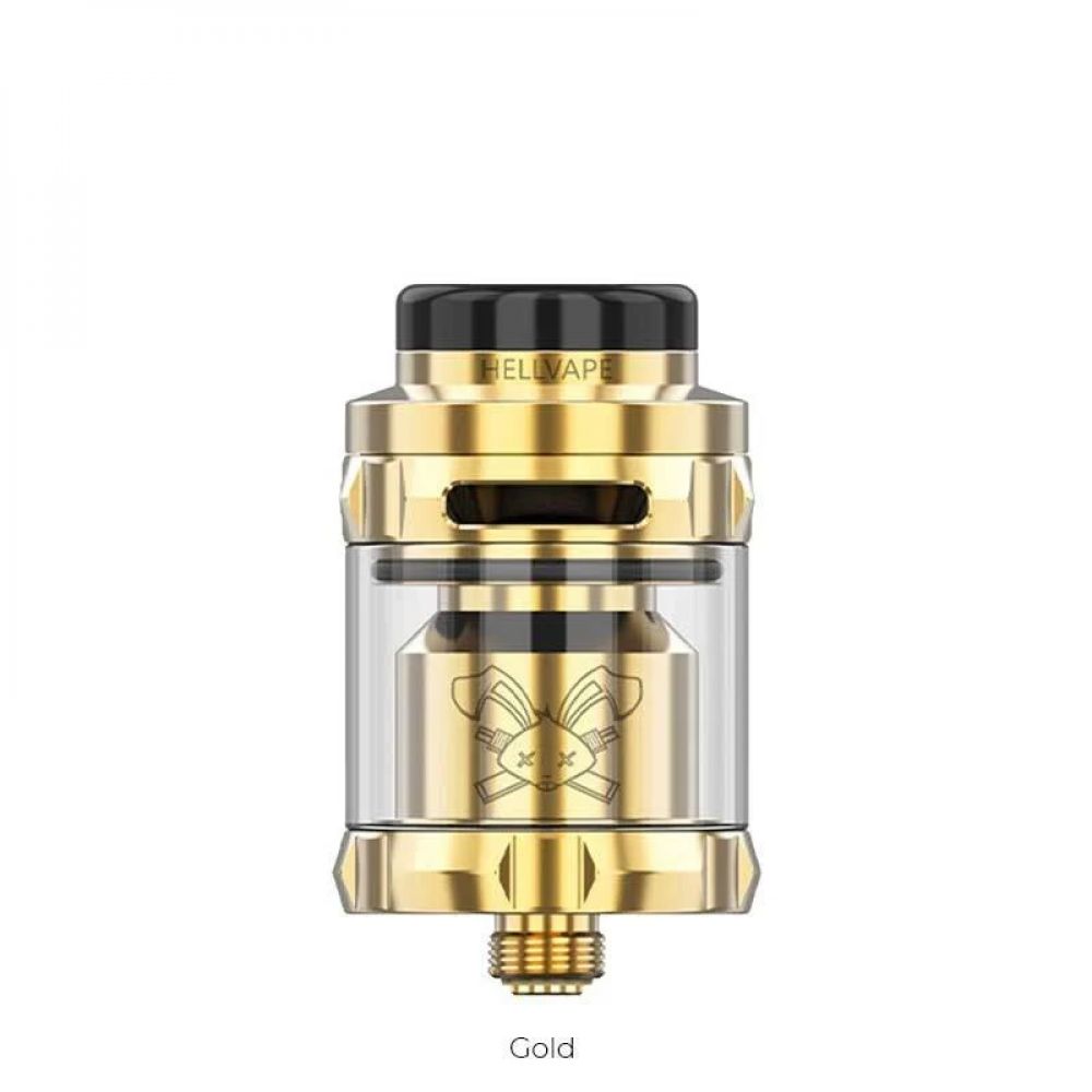 TANK - DEAD RABBIT SOLO RTA - HELLVAPE - GOLD