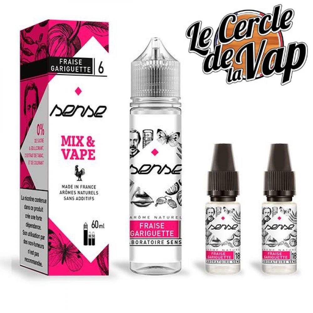 SENSE - FRAISE GARIGUETTE - 60ML