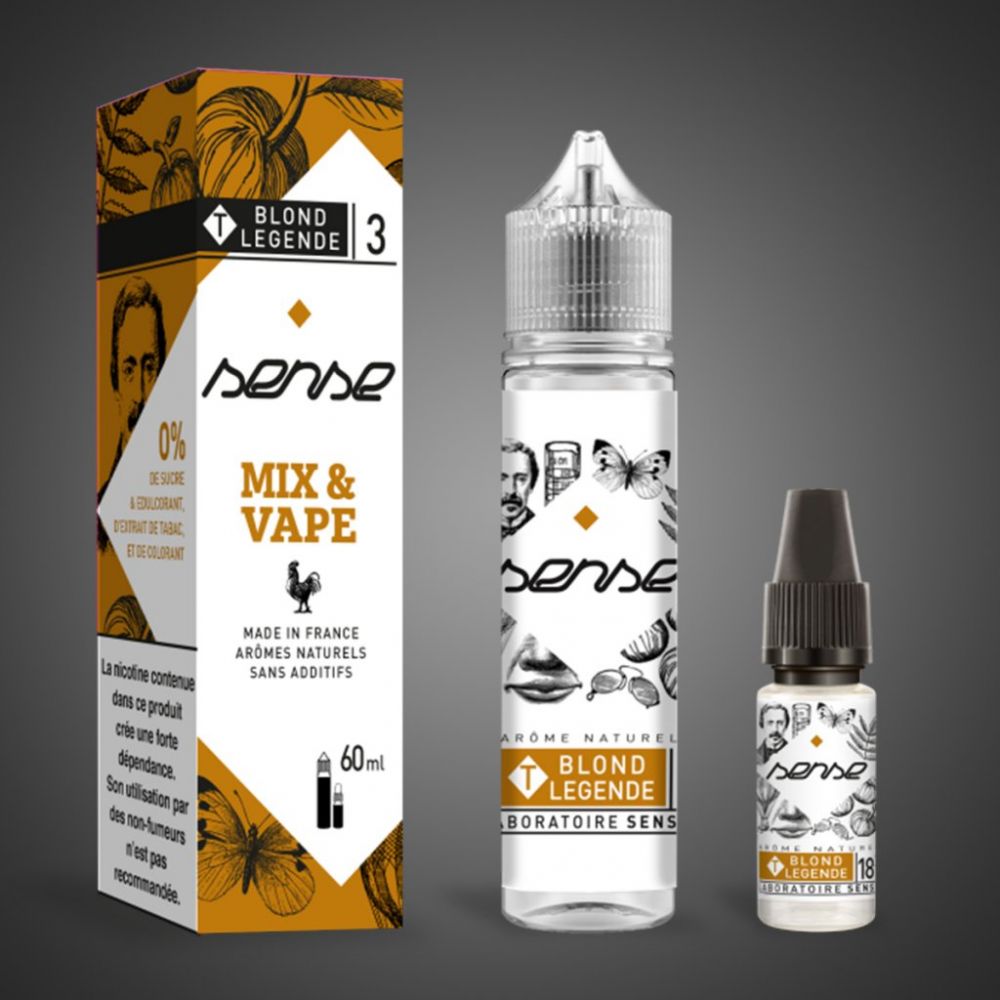 SENSE - MIX AND VAPE - BLOND LEGENDE - 60ML