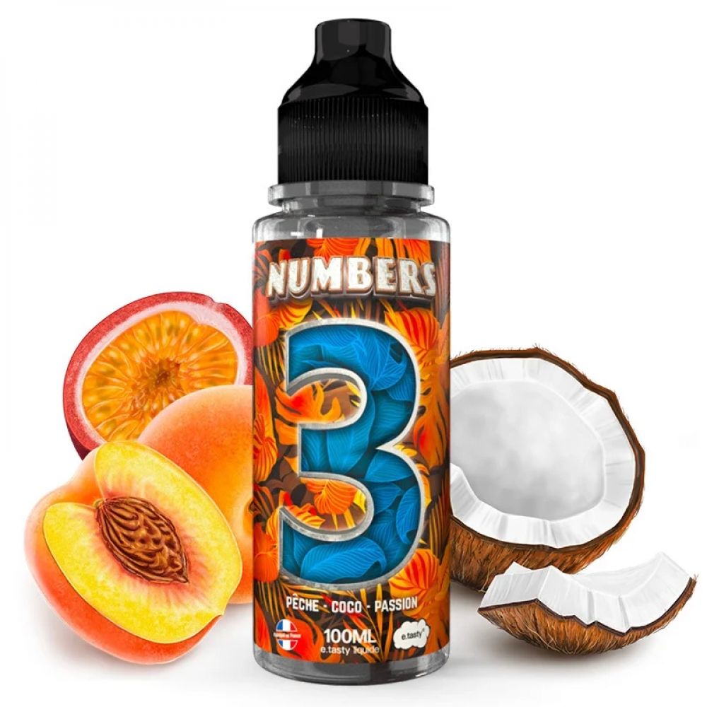 Numbers 3 E-Tasty - 100ml - 0mg