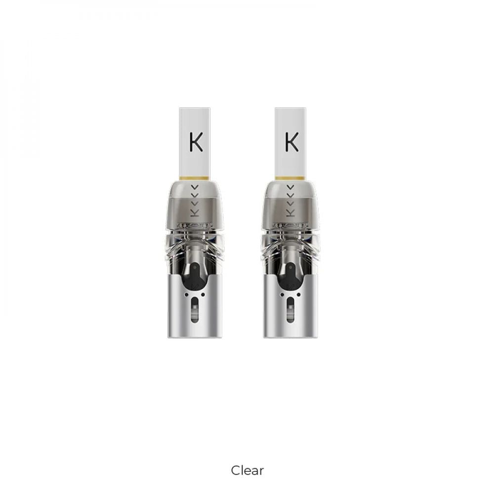 CARTOUCHE - V2 Kiwi Vapor- CLEAR (X2)- 0,8 OHM