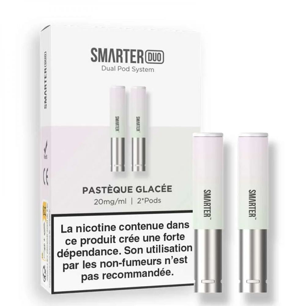 Cartouches Pré-remplies Smarter (X2) - pasteque glace 10mg sel