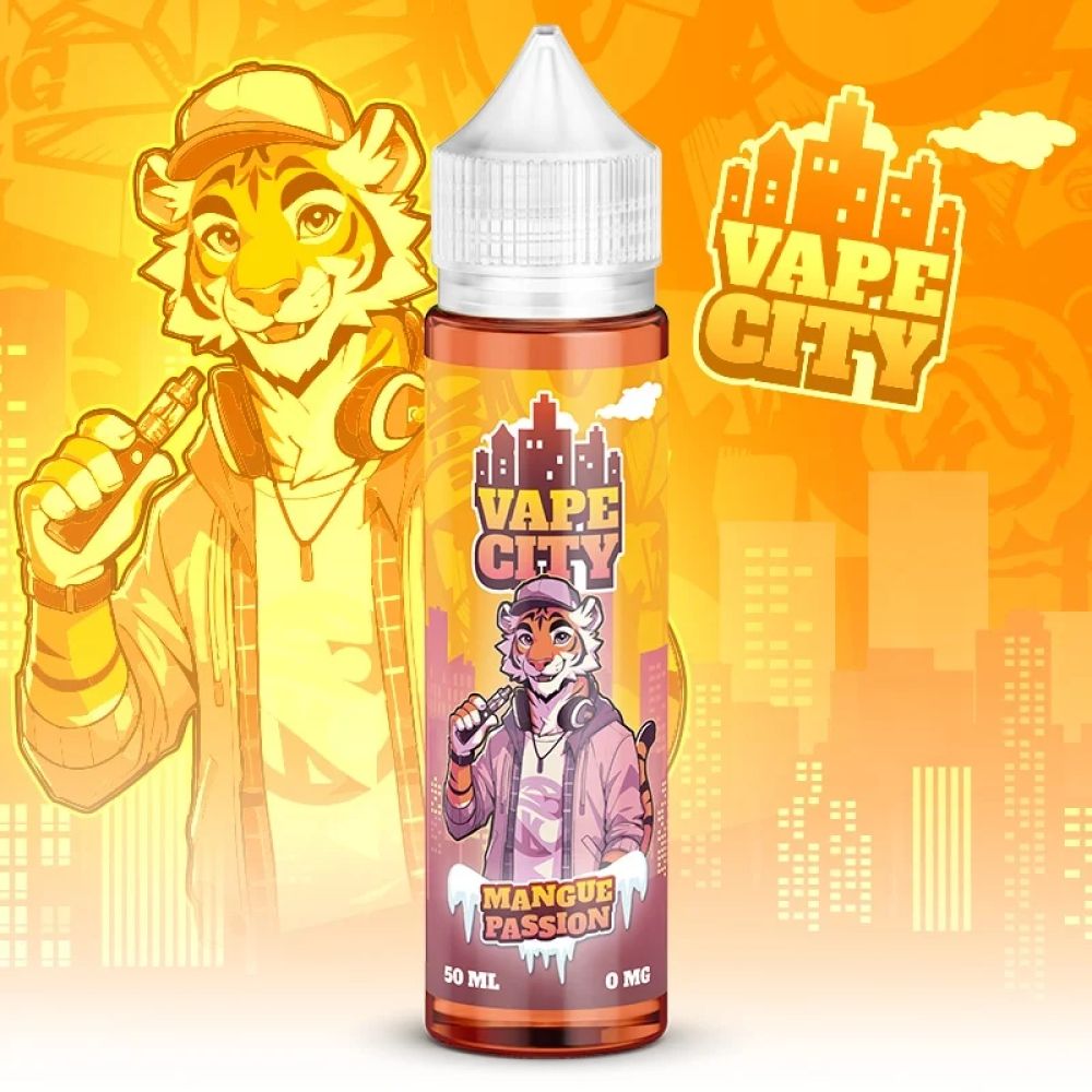 VAPE CITY - MANGUE PASSION - 50ML