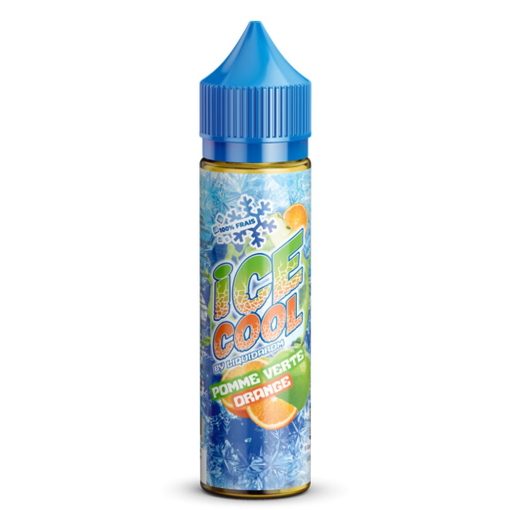 ICE COOL - Pomme verte Orange- 50ML