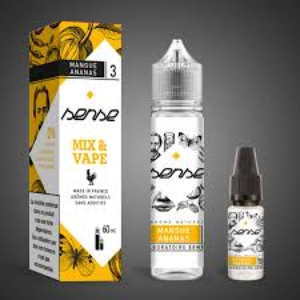 SENSE - MIX AND VAPE - MANGUE ANANAS - 60ML