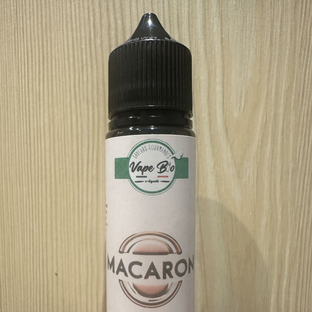 VAPE BIO - MACARON ROSE FRAMBOISE LITCHI - 50ML