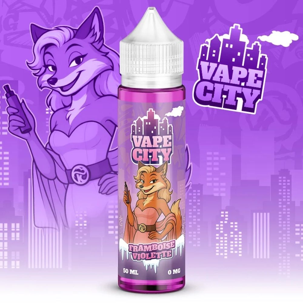 VAPECITY - FRAMBOISE VIOLETTE - 50ML