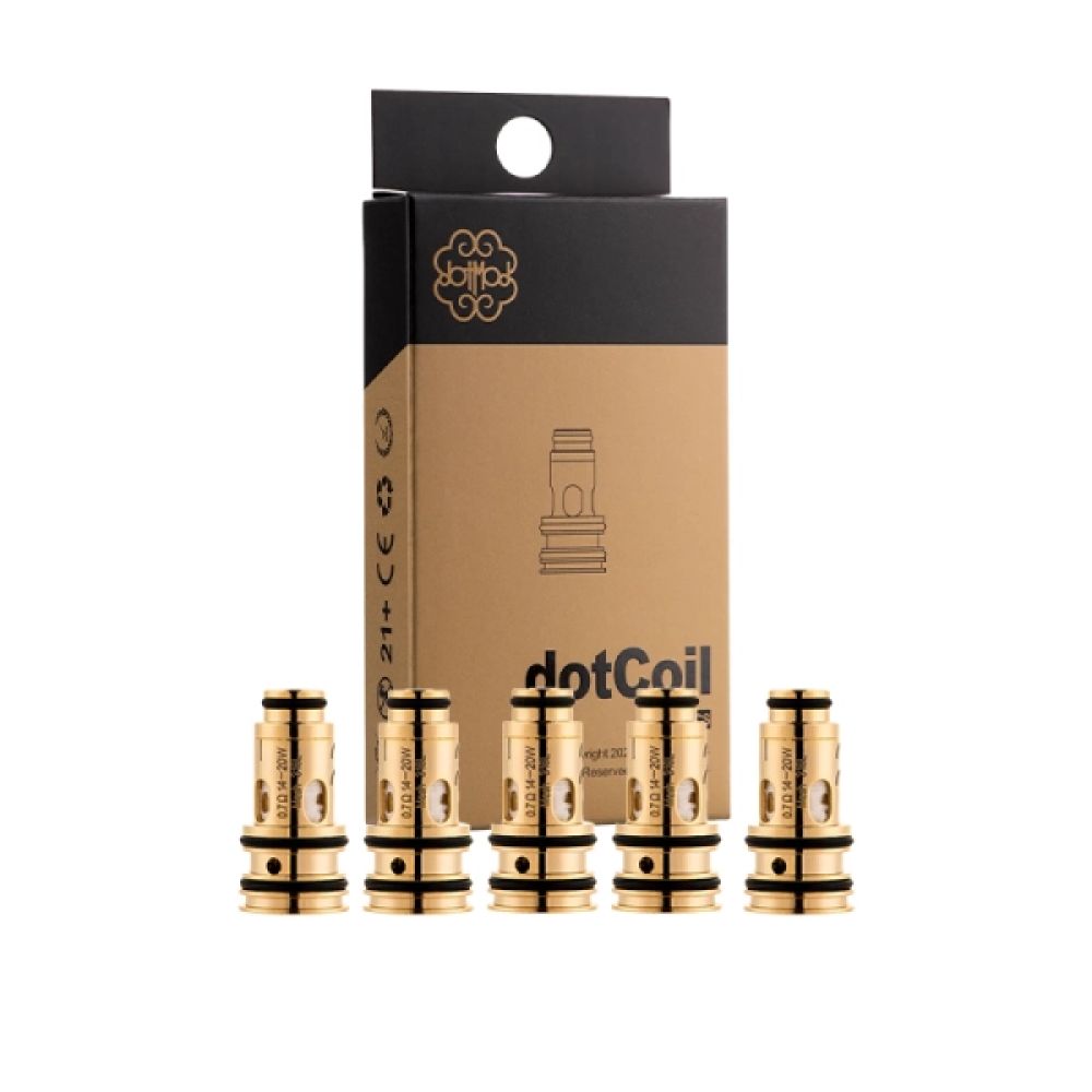 RESISTANCE - DOTCOIL V2 REVO (X5) - 0.6 OHM