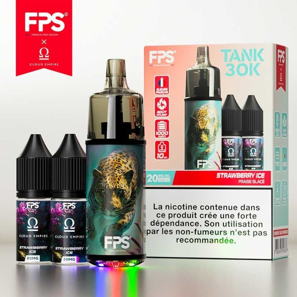PUFF - Tank 30K FPS - Strawberry Ice - 20mg