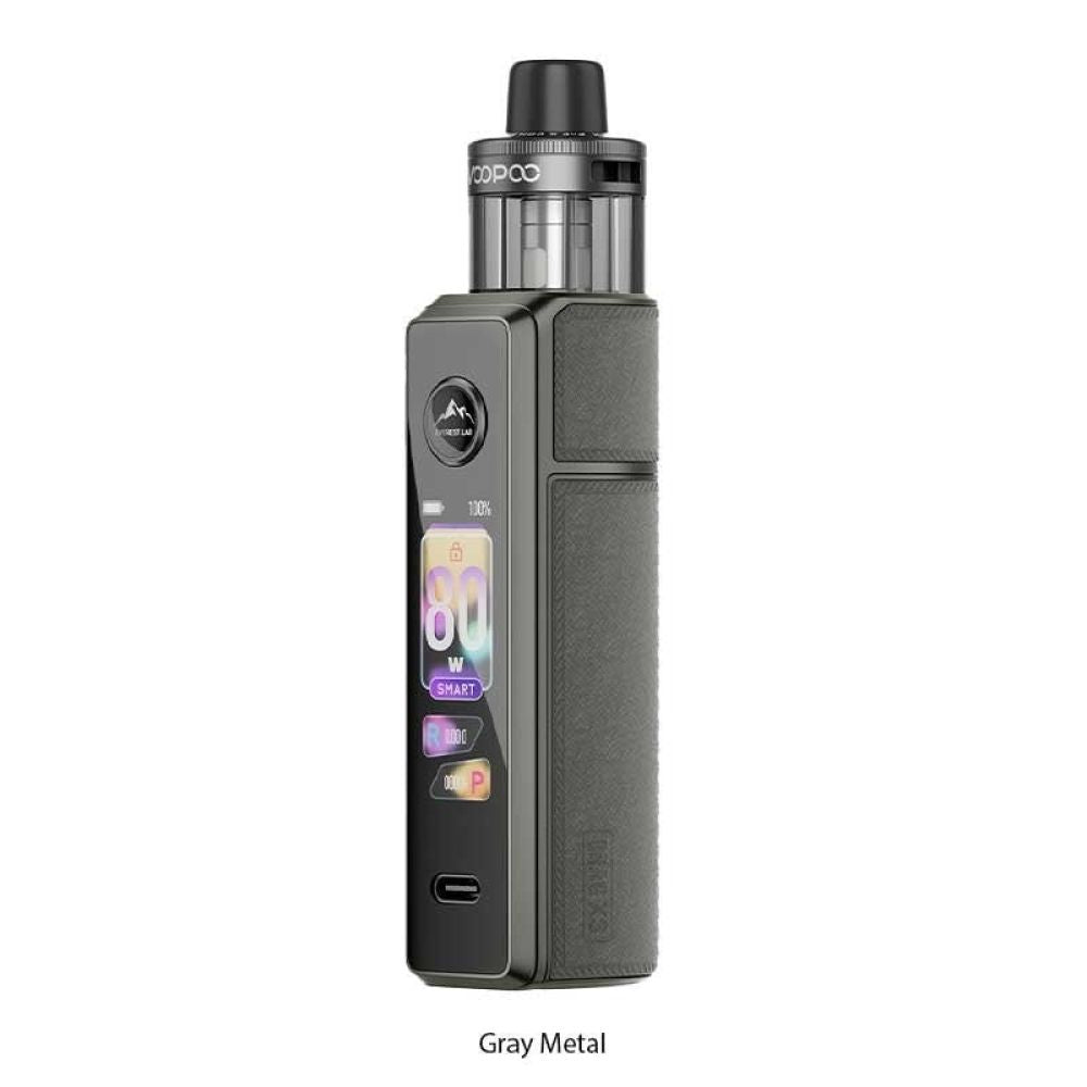 KIT - Drag X3 VOOPOO - Grey Metal