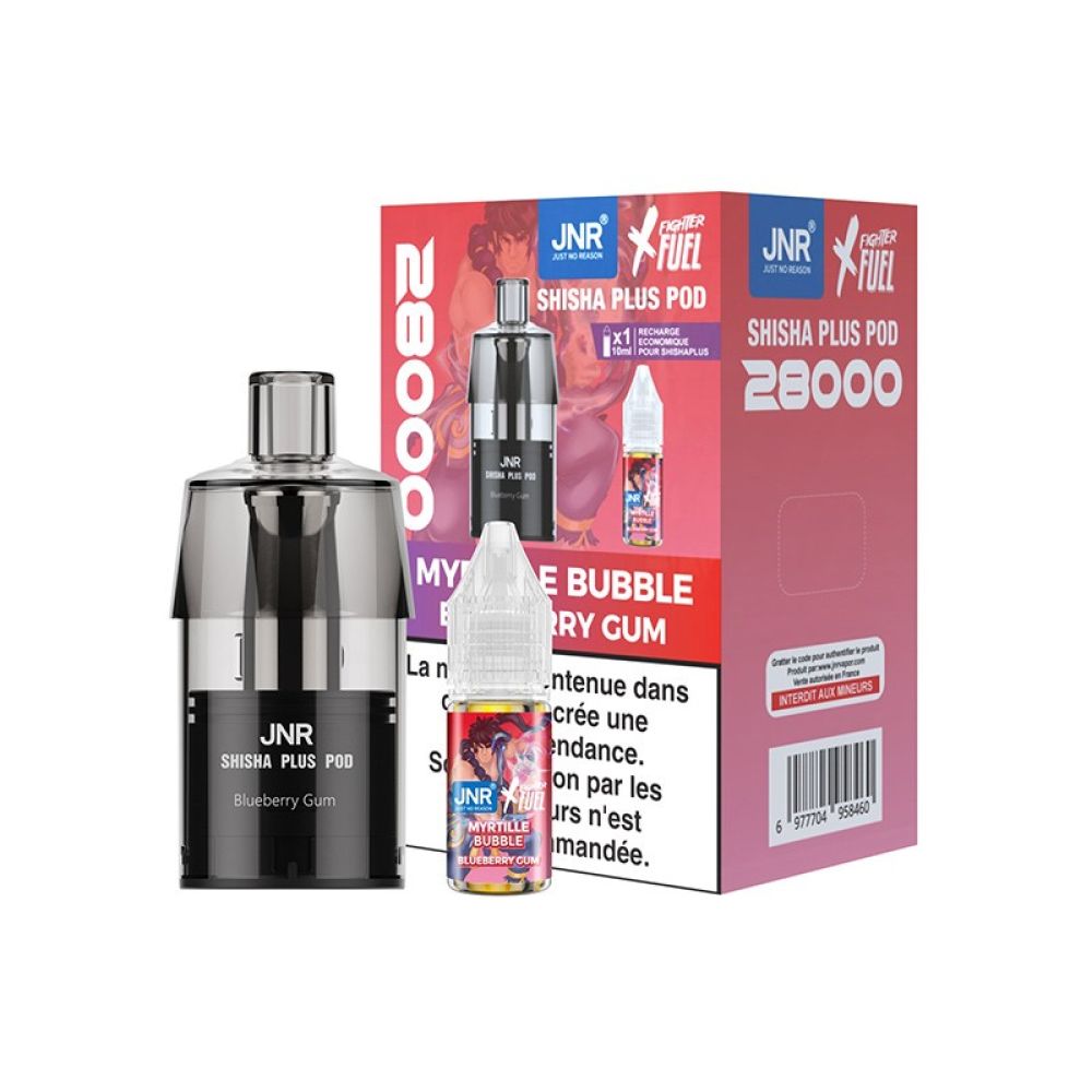 CARTOUCHE RECHARGABLE SHISHA FIGHTER FUEL - BUBBLE SEIRYUTO