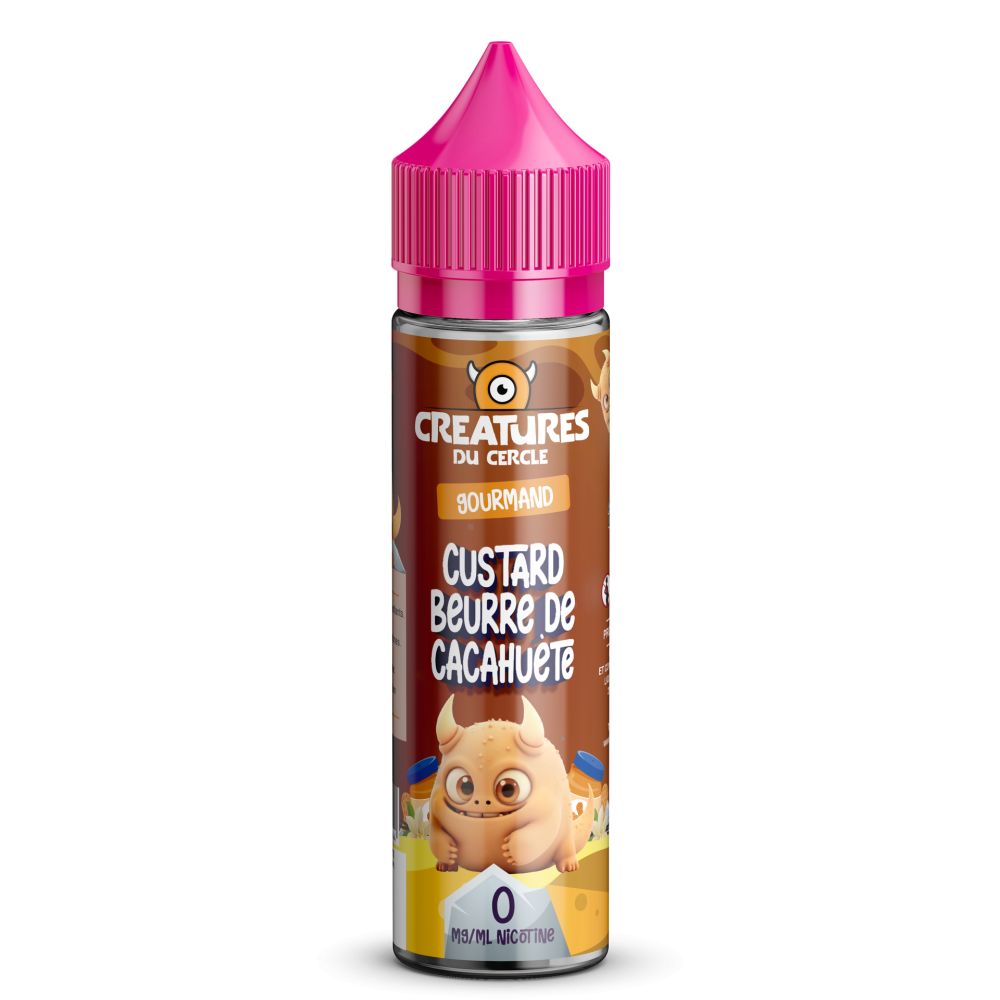 CREATURE DU CERCLE - Custard beurre de cacahuète - 50ML