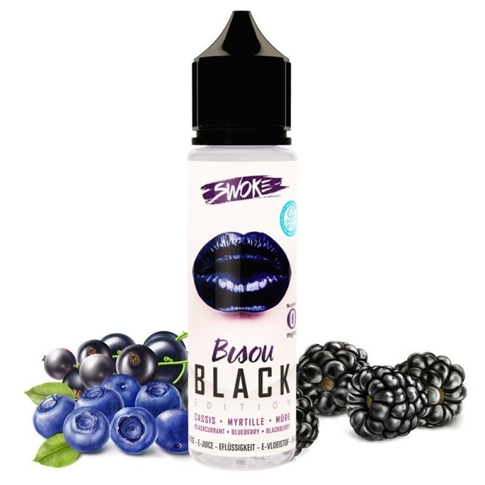 BISOUS BLACK - SWOKE - 50ML