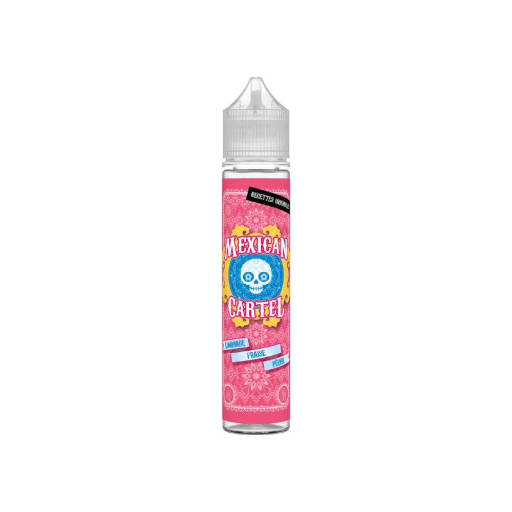 Limonade Fraise Peche Mexican Cartel 50ml