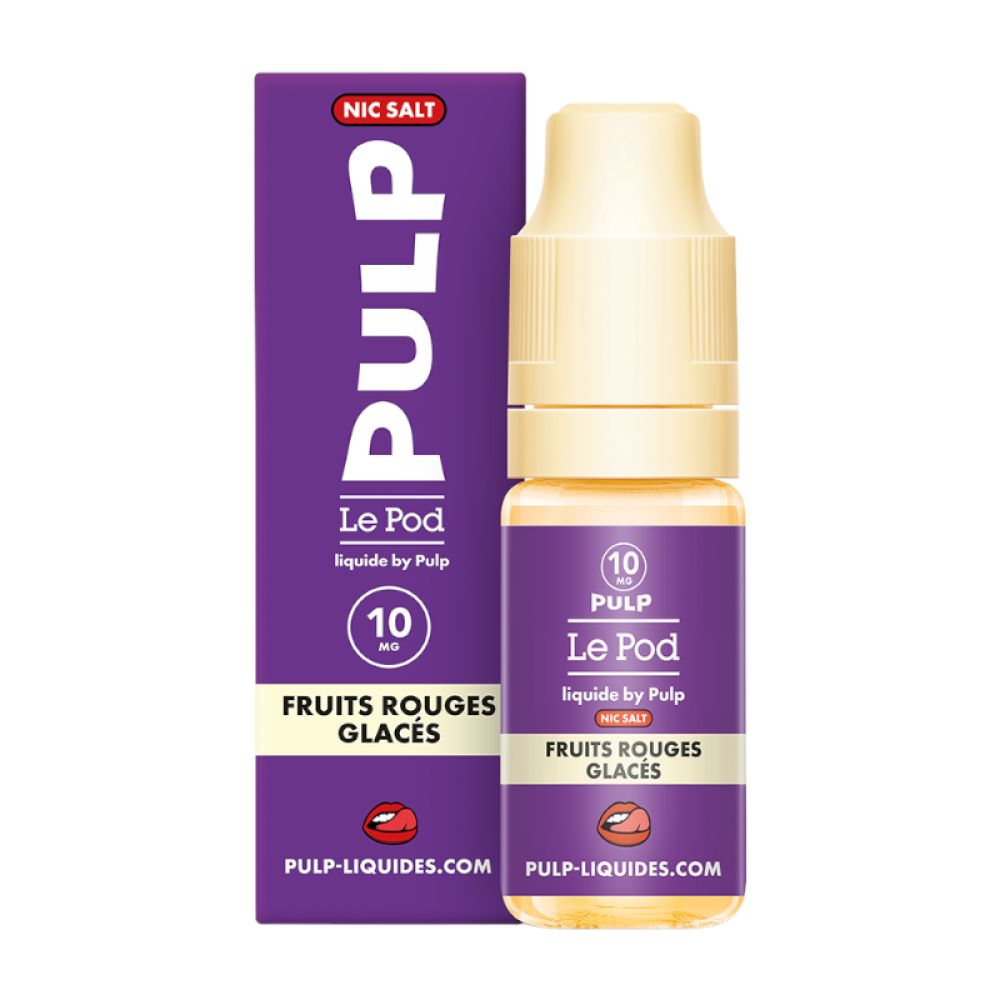 Fruits Rouges Glacés Nic Salt Le Pod Liquide Pulp 10ml - 10mg