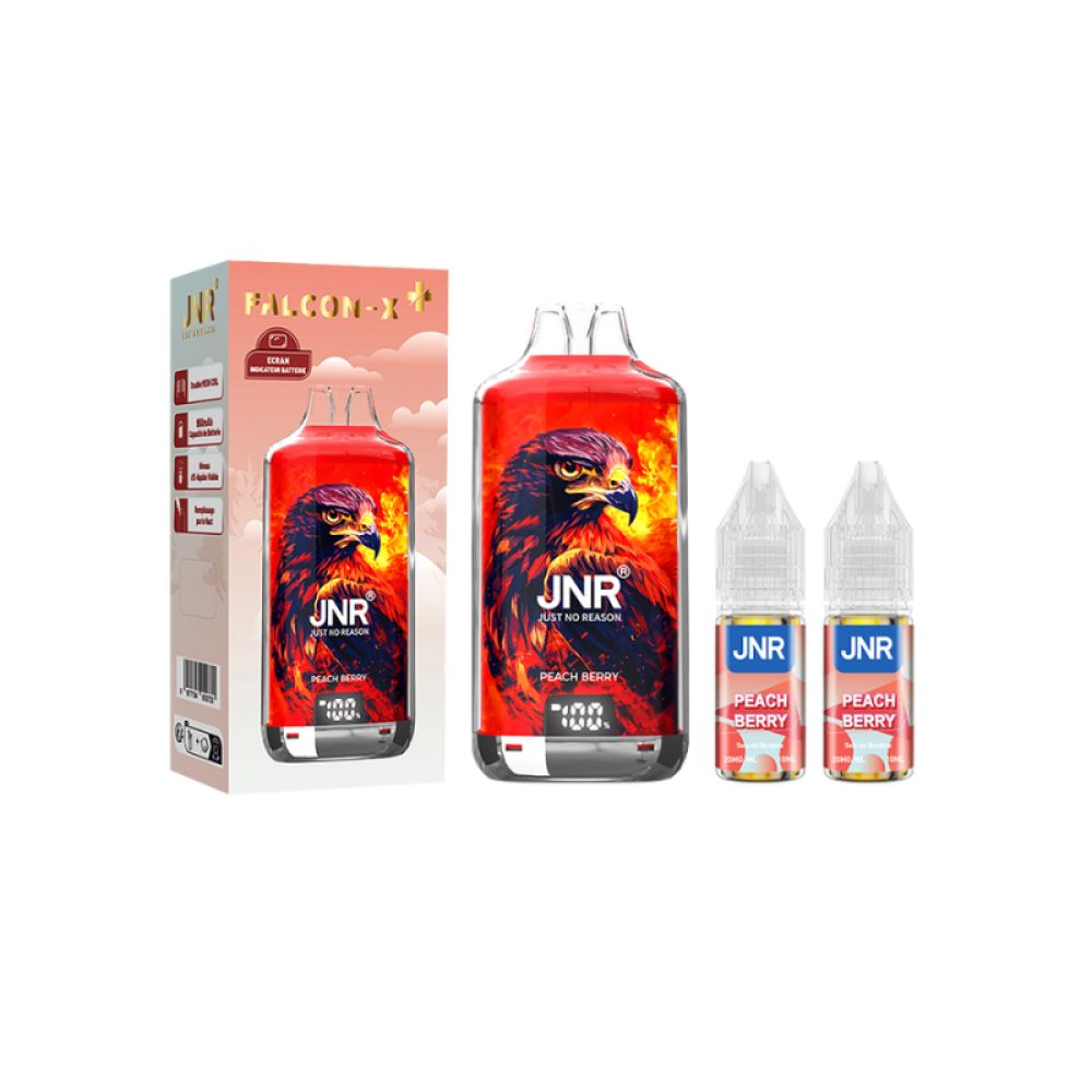 Puff Falcon X 28K JNR Peach Berry - 20mg