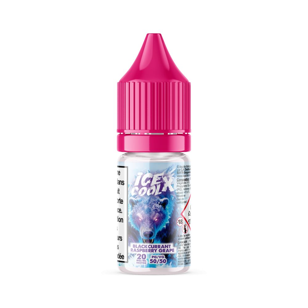 Ice Cool X salt - Blackcurrant raspberry grape (recharge) 10mg
