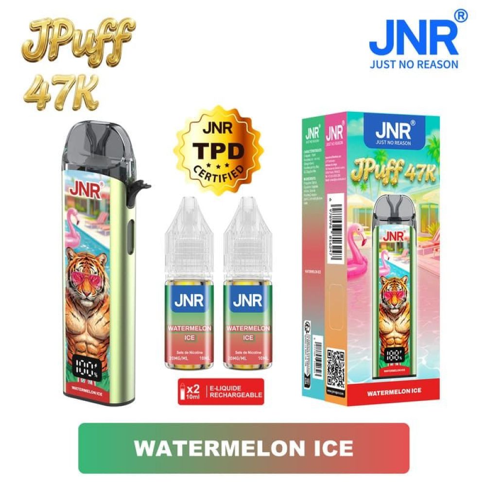JPuff 47K - JNR - Watermelon Ice 20mg
