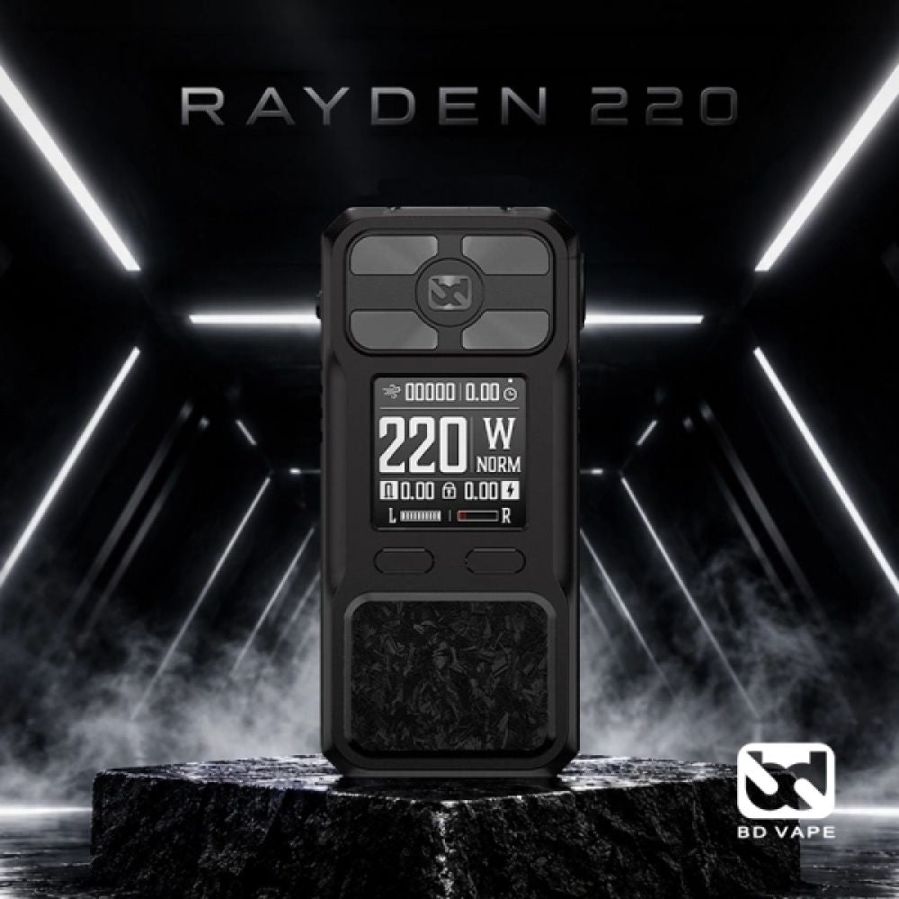 Box Rayden 220W BD Vape - black