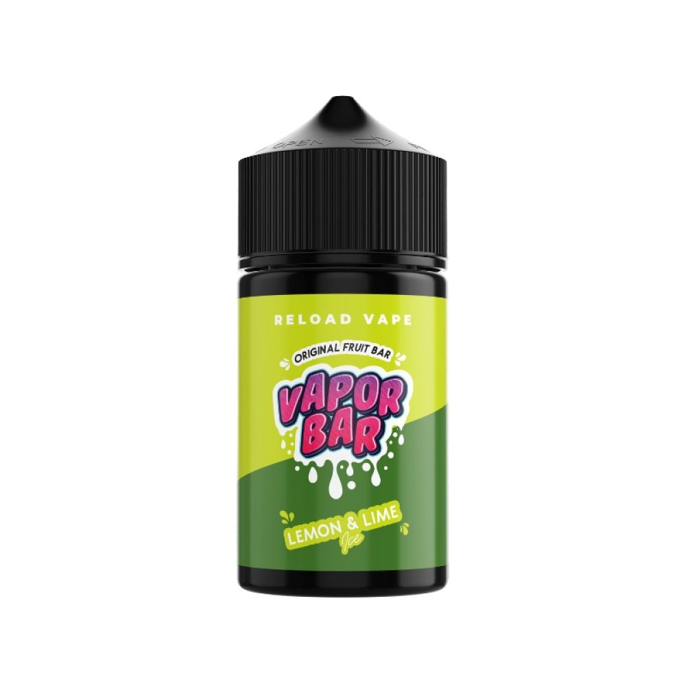 Lemon & Lime Ice Vapor Bar Reload Vape 50ml