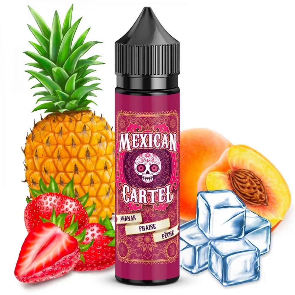CARTEL - ANANAS FRAISE PECHE - 50ML