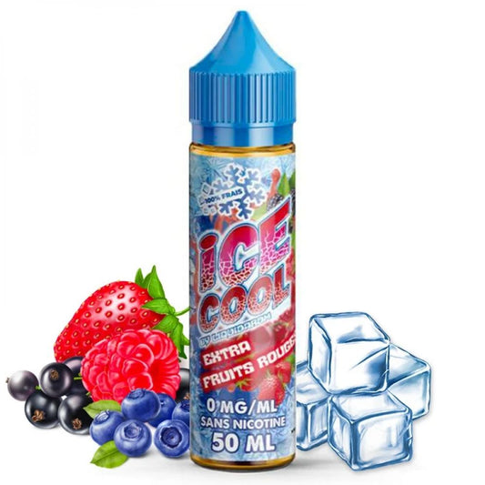 ICE COOL -  EXTRA FRUITS ROUGES - 50ML