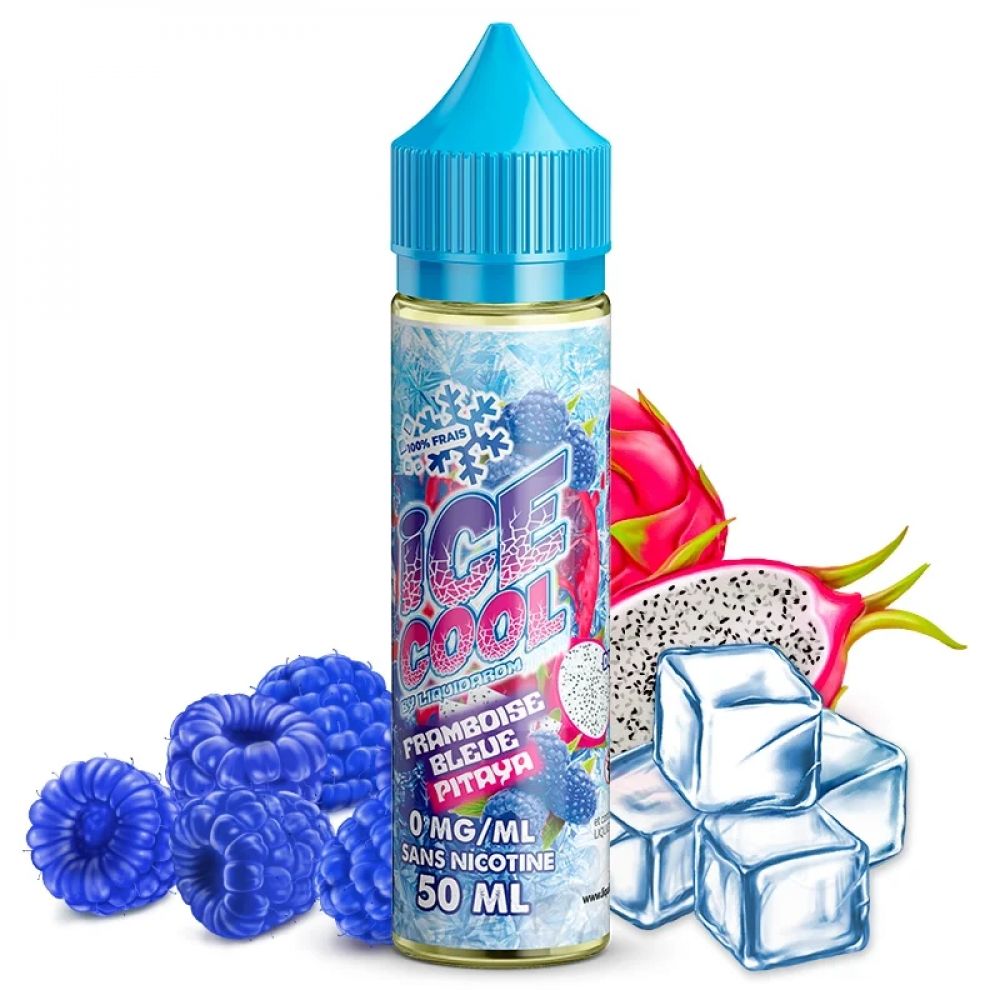 ICE COOL  - FRAMBOISE BLEU PITAYA- 50ML