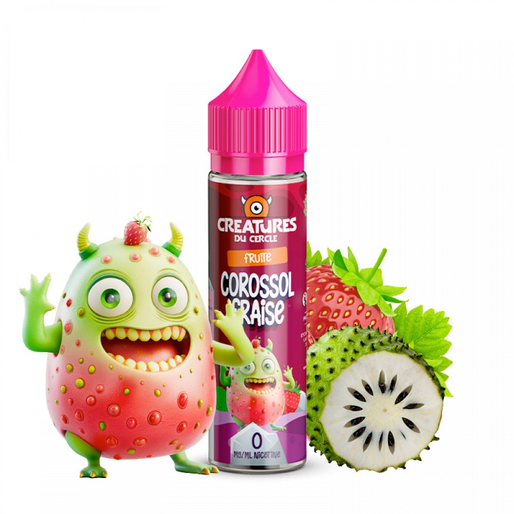 CREATURE - COROSSOL FRAISE - 50ML - 0MG
