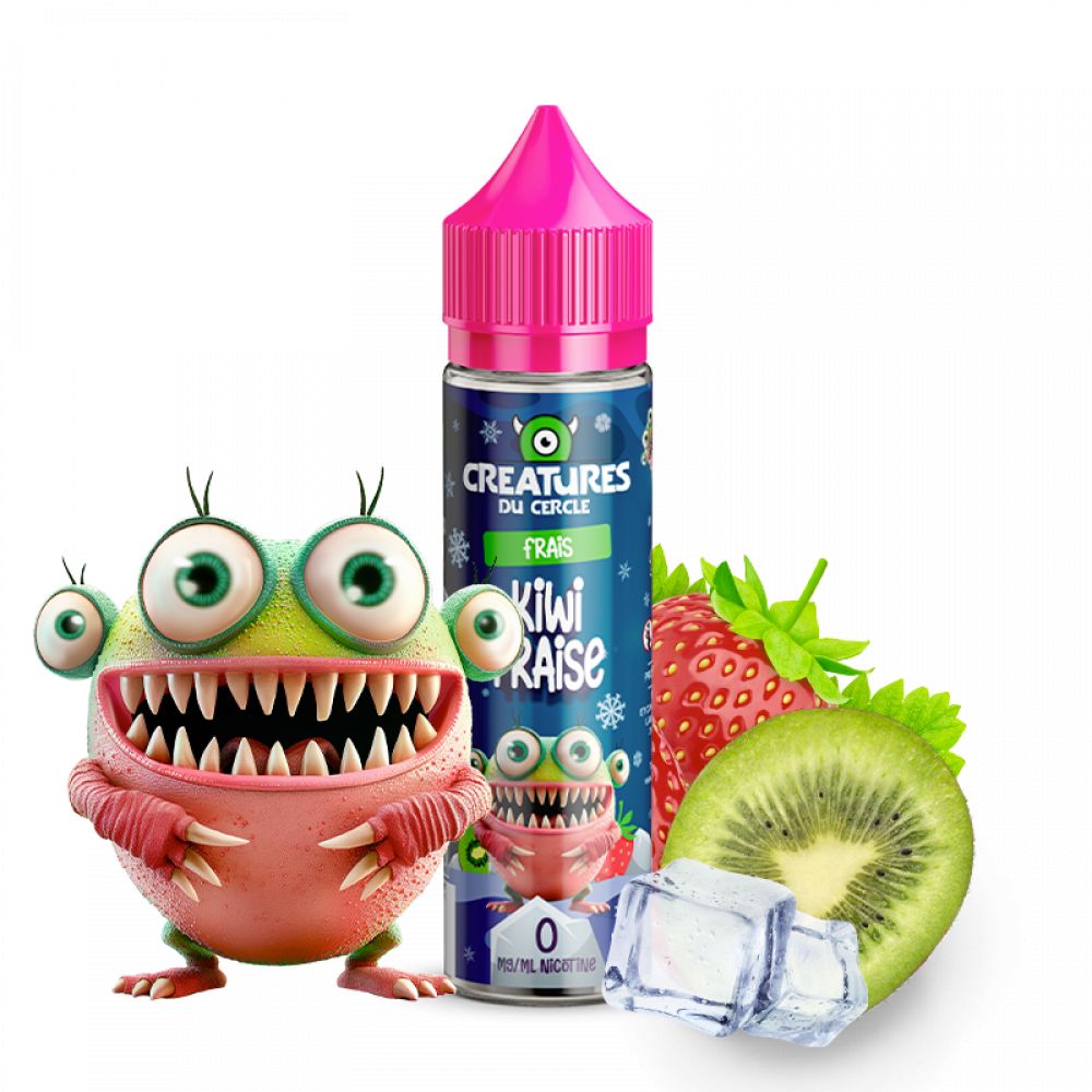 CREATURE - KIWI FRAISE - 50ML - 0MG