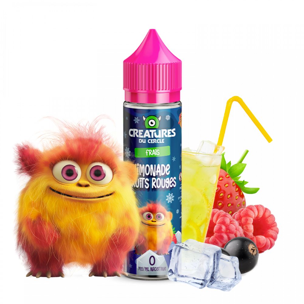 CREATURE - LIMONADE FRUITS ROUGES - 50ML - 0MG