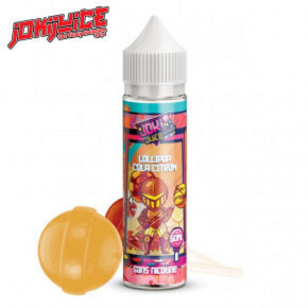 JOKIJUICE - LOLLIPOP COLA CITRON- 50ML - 0MG