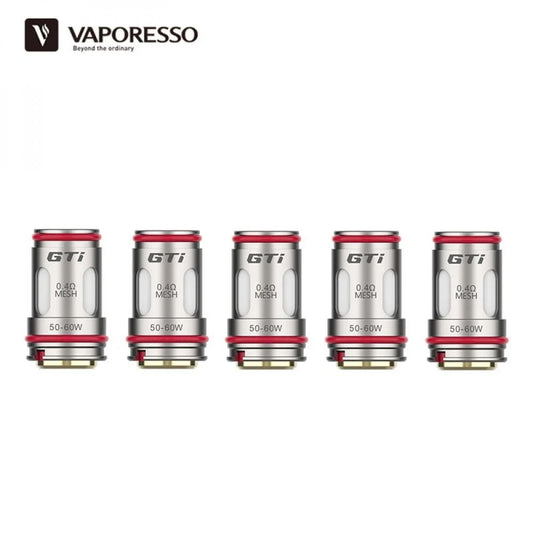 RESISTANCE - GTI - VAPORESSO (X5) - 0,4 OHM