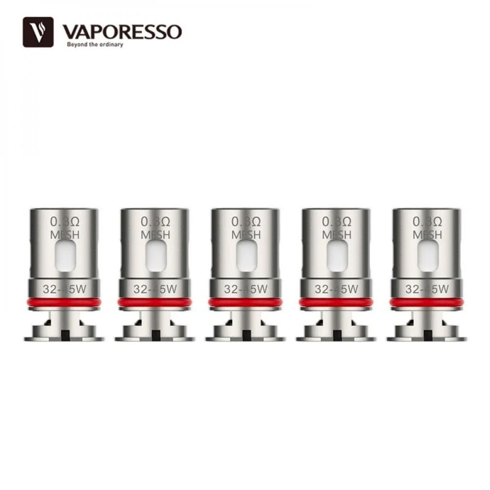 RESISTANCE - GTX - VAPORESSO (X5) - 0,15 OHM