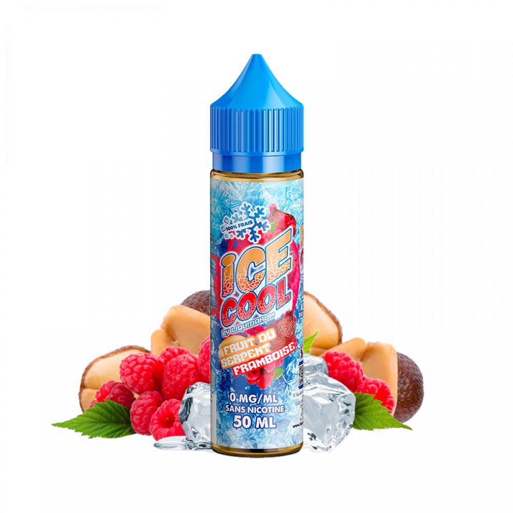 ICE COOL  - FRUIT DU SERPENT FRAMBOISE- 50ML