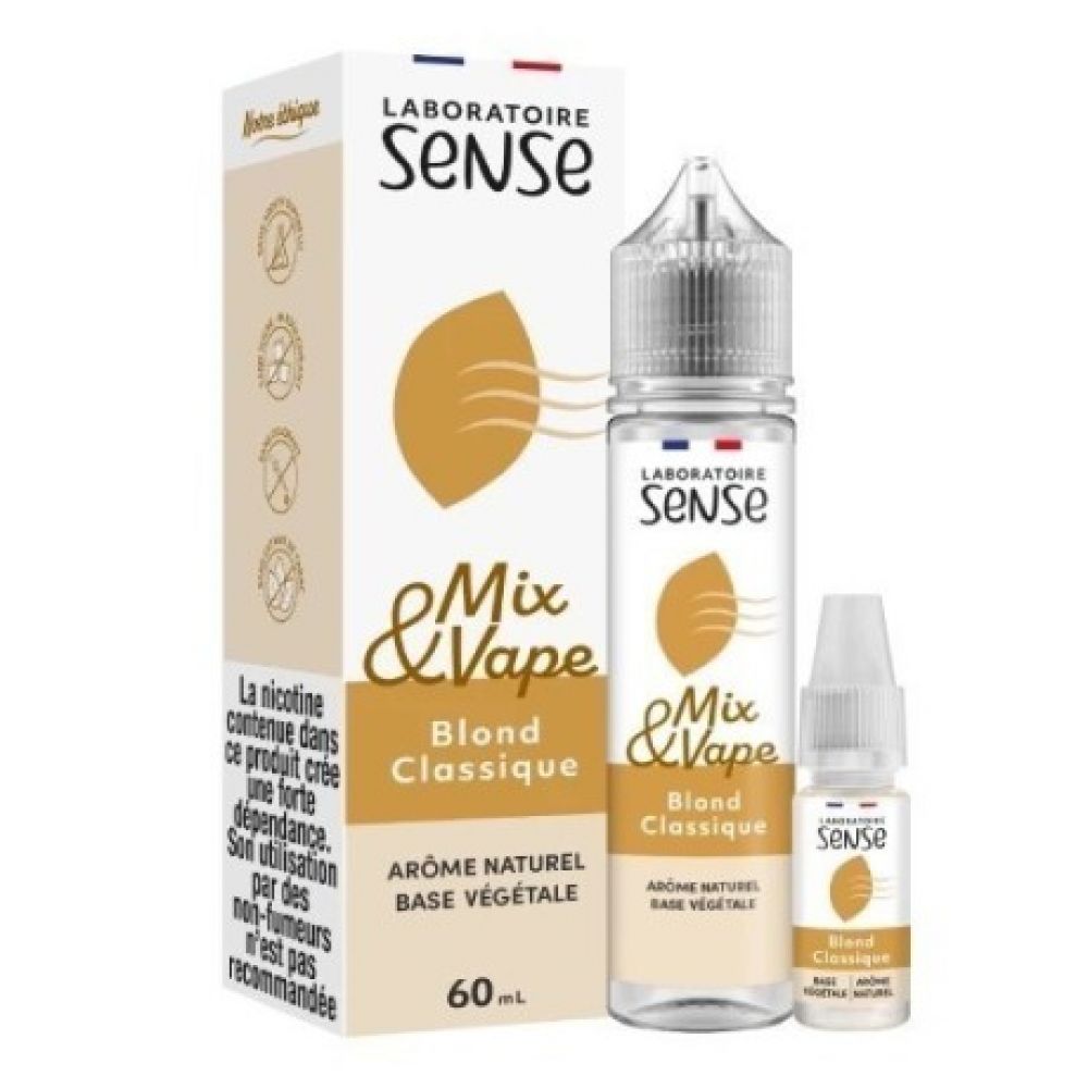 SENSE - MIX AND VAPE - BLOND CLASSIQUE - 60ML
