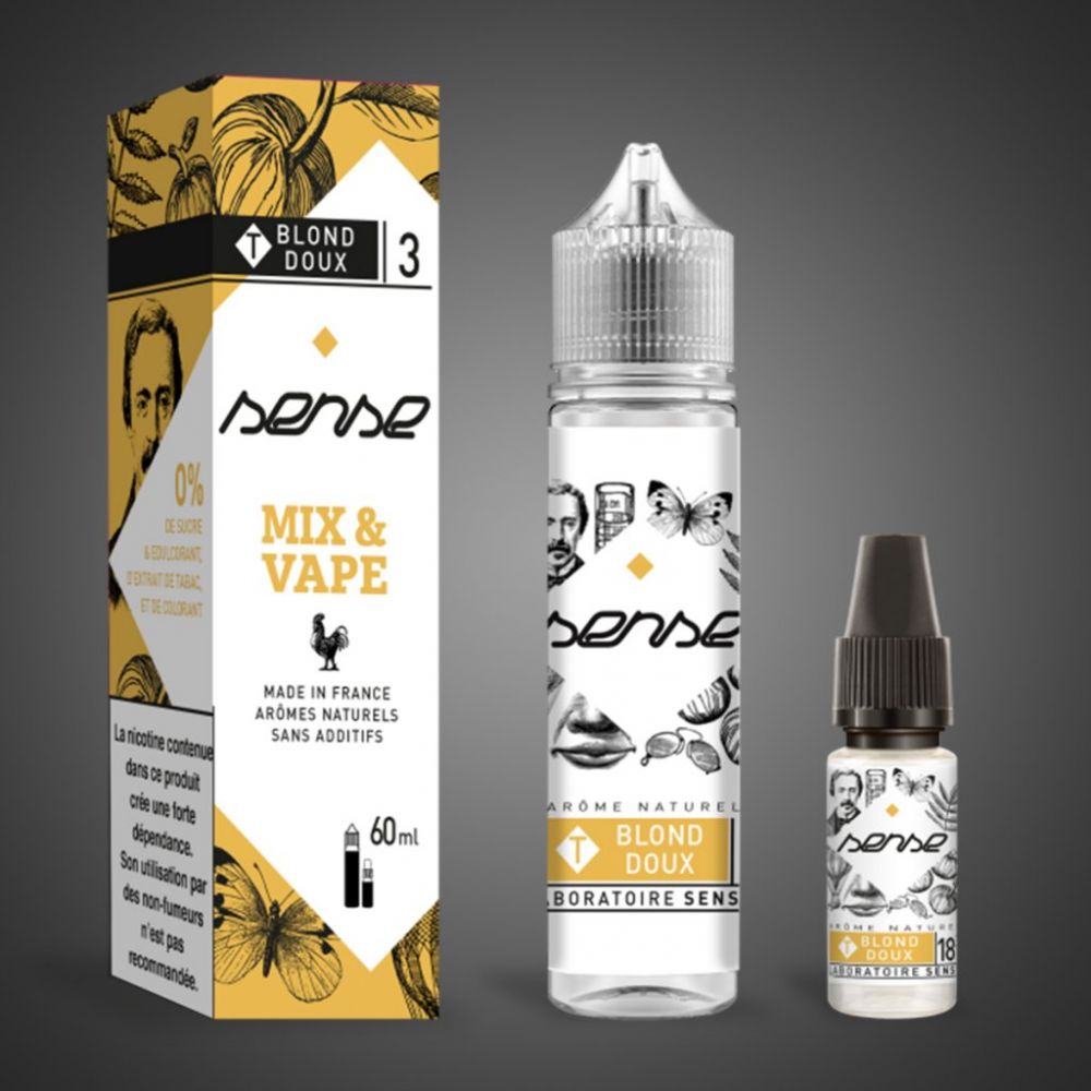 SENSE - MIX AND VAPE - BLOND DOUX - 60ML