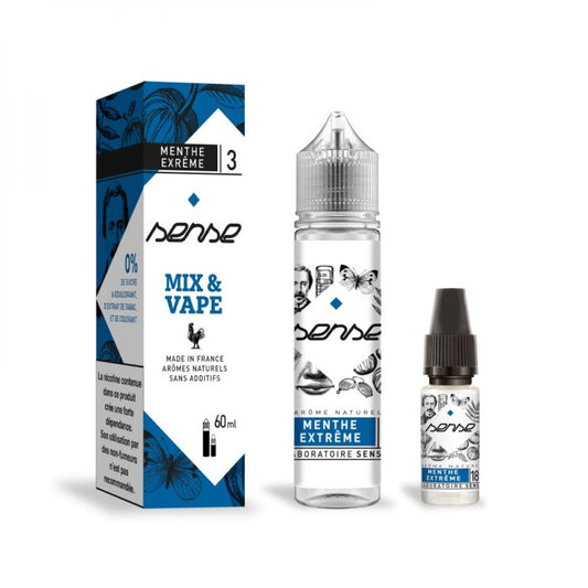 SENSE - MIX AND VAPE - MENTHE EXTREME - 60ML