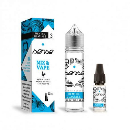 SENSE - MIX AND VAPE - MENTHE GLACIALE - 60ML