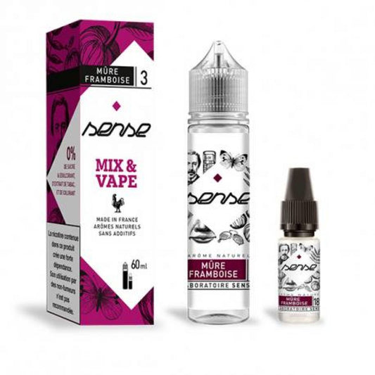 SENSE - MIX AND VAPE - MURE FRAMBOISE - 60ML