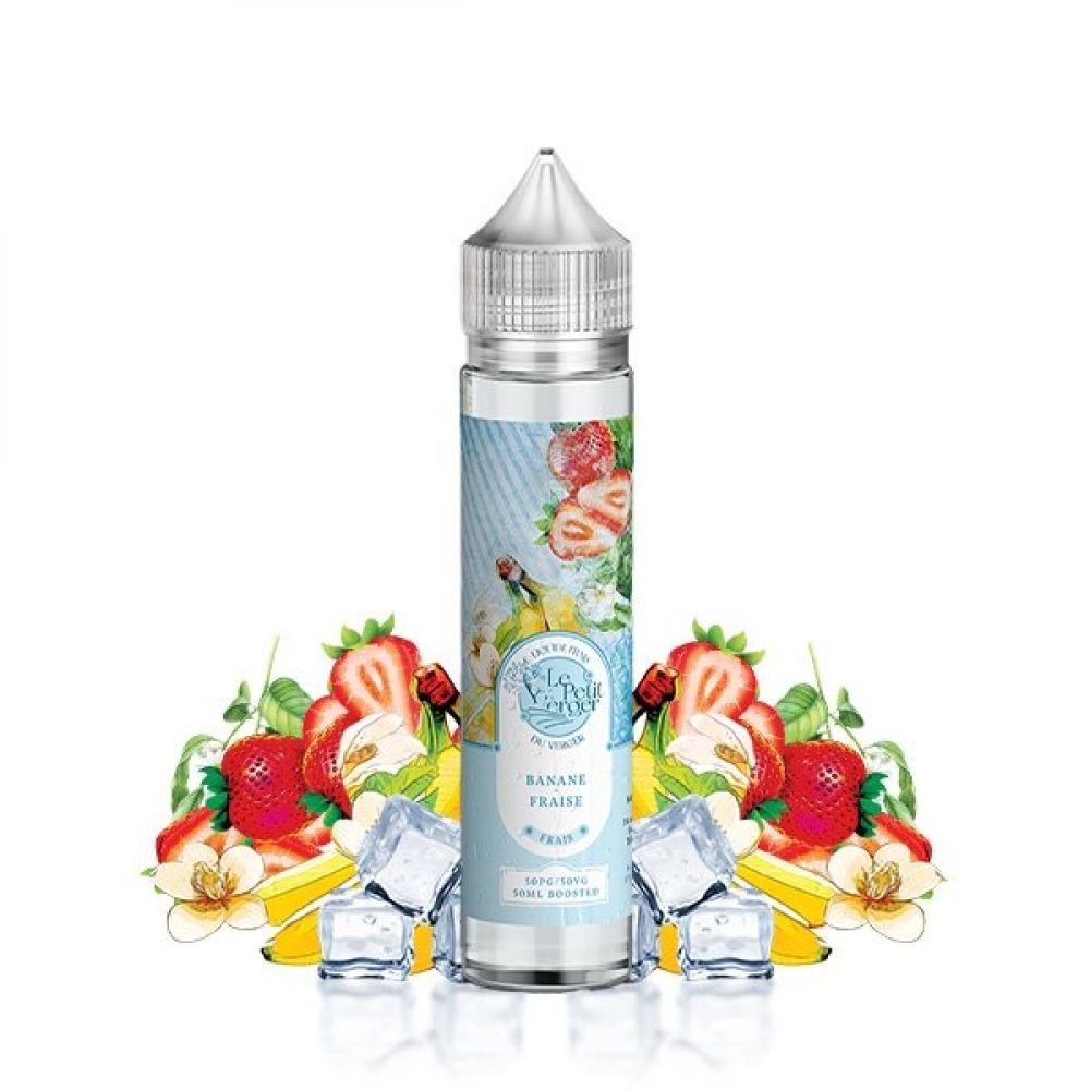 LE PETIT VERGER FRAIS - BANANE FRAISE - 50ML