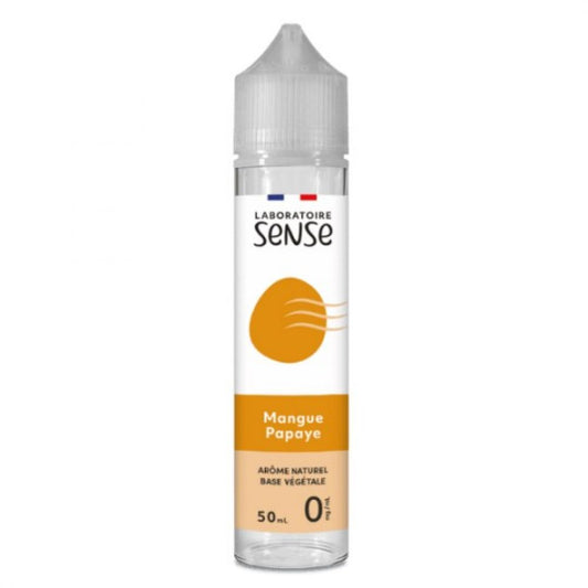 SENSE - MANGUE PAPAYE 50 ml - 0mg/mL