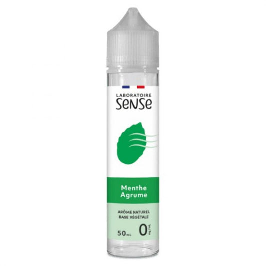 SENSE - MENTHE AGRUME 50 ml - 0mg/mL