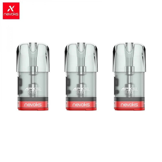 CARTOUCHE - Cartouches APX- NEVOKS (X3)- 0,8 ohm