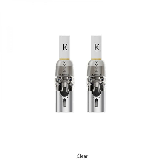 CARTOUCHE - V2 Kiwi Vapor- CLEAR (X2)- 0,8 OHM