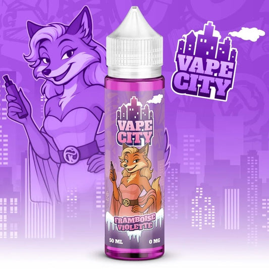VAPECITY - FRAMBOISE VIOLETTE - 50ML