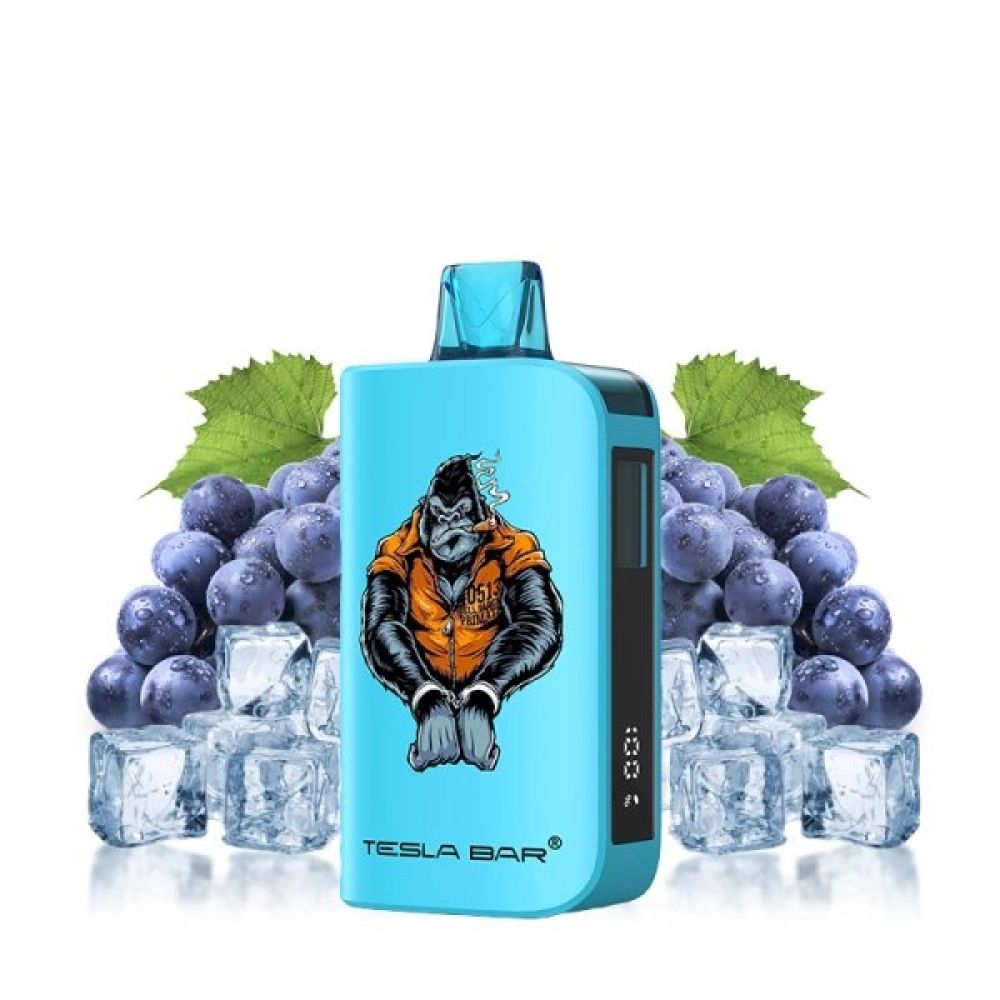 PUFF - TESLA BAR ST-1000 - GRAPE ICE - 20MG