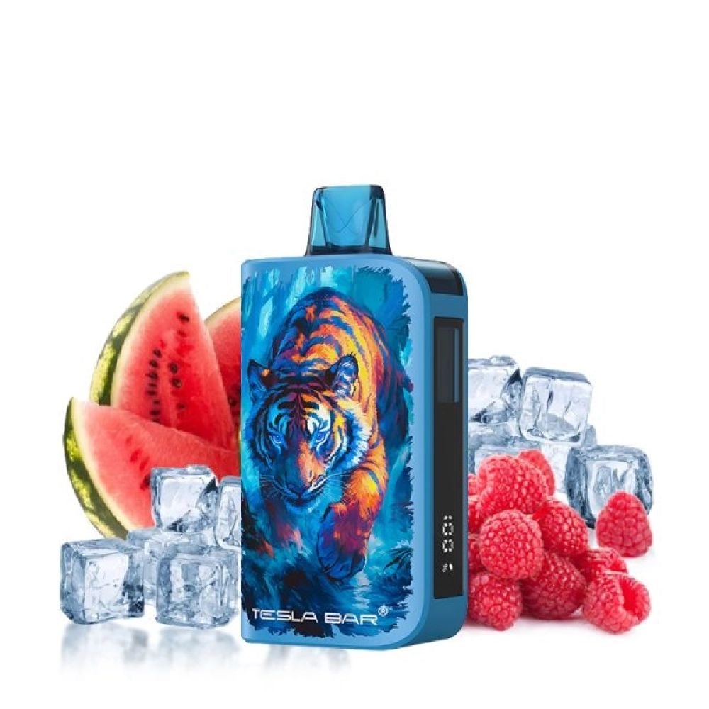 PUFF - TESLA BAR ST-1000 - RASBERRY WATERMELON ICE - 20MG