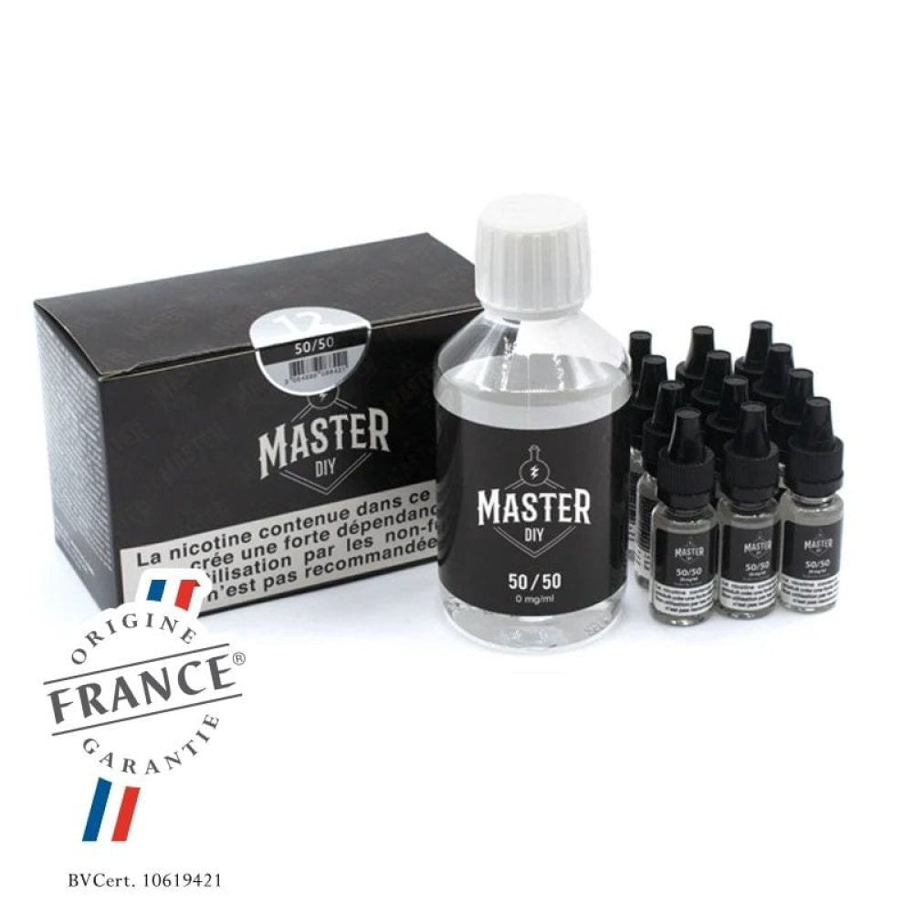 Pack 200 ml Base 50/50 Master DIY - 12mg